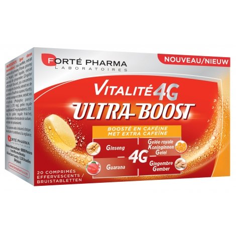 Forte Pharma Vitalité 4G Ultra Boost 20 comprimés pas cher, discount