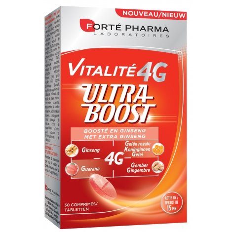 Forte Pharma Vitalité 4G Ultra Boost 30 comprimés pas cher, discount