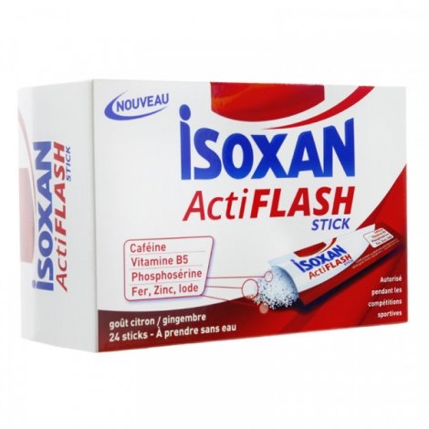 Isoxan ActiFlash 24 sticks pas cher, discount