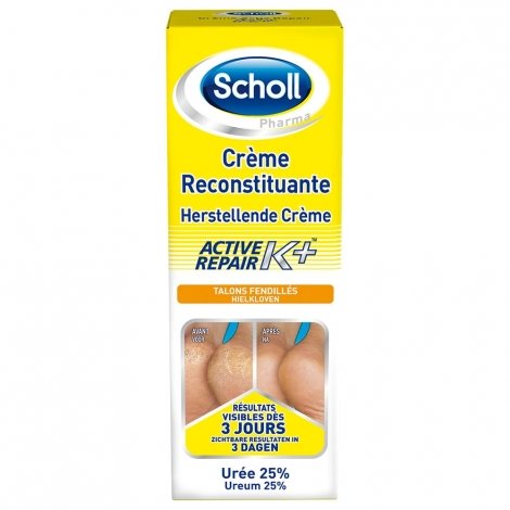 Scholl Crème Reconstituante K+ 120ml pas cher, discount
