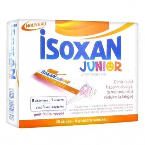 Isoxan Junior 20 sticks pas cher, discount