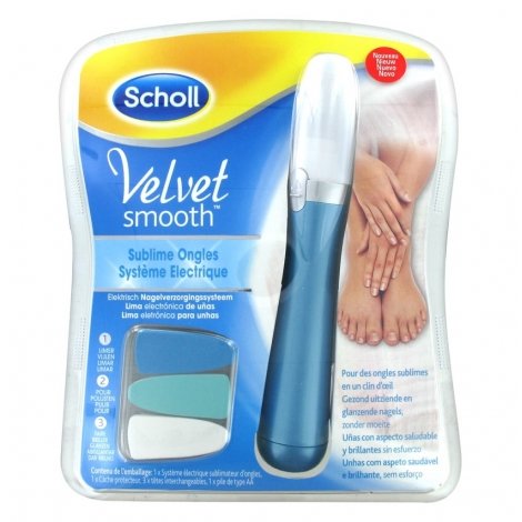 Scholl Velvet Smooth Sublime Ongles Système Electrique pas cher, discount