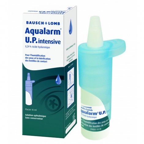 Bausch & Lomb Aqualarm U.P. Intensive Solution Ophtalmique 10ml pas cher, discount