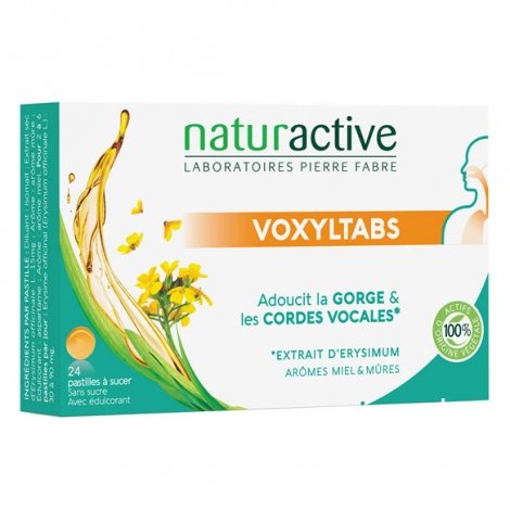 Naturactive Voxyltabs 24 pastilles pas cher, discount