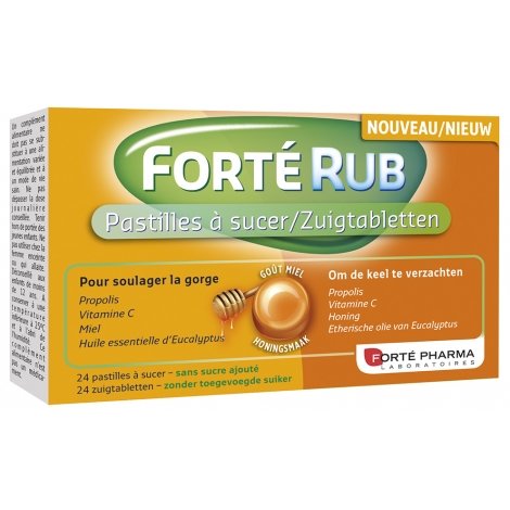 Forte Pharma Forté Rub 24 pastilles pas cher, discount