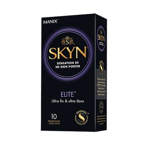 Manix Skyn Elite Préservatifs Sans Latex - 10 pièces pas cher, discount