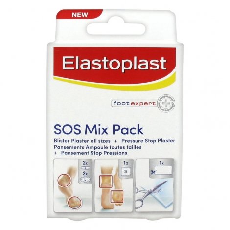 Elastoplast SOS Mix Pack - 6 pièces pas cher, discount