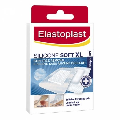 Elastoplast Silicone Soft XL 5 Pansements pas cher, discount