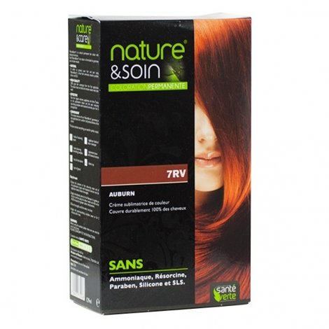 Nature & Soin Coloration Permanente 7RV - Auburn pas cher, discount
