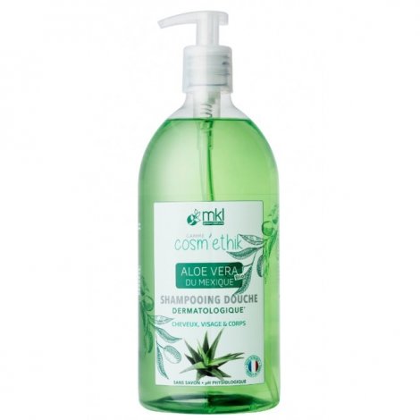 MKL Green Nature Cosm'Ethik Shampooing Douche Aloe Vera Bio 1L pas cher, discount