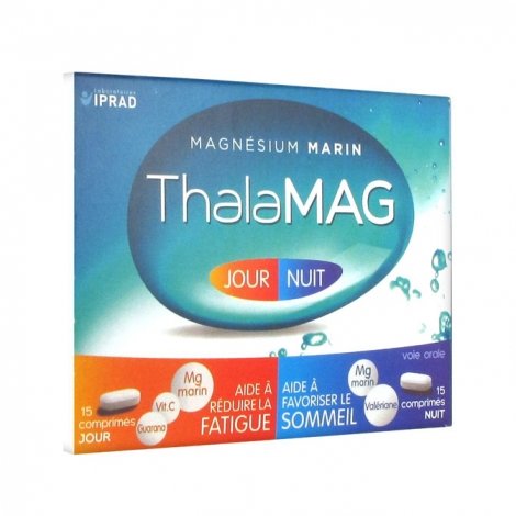 Thalamag Magnésium Marin Jour Nuit 30 Comprimés pas cher, discount