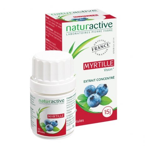 Naturactive Myrtille 30 gélules pas cher, discount