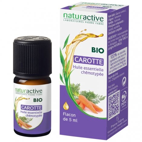 Naturactive Huile Essentielle Bio Carotte 5ml pas cher, discount
