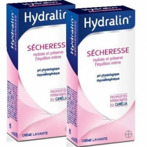 Hydralin Sécheresse Intime Crème Lavante 2x200ml pas cher, discount