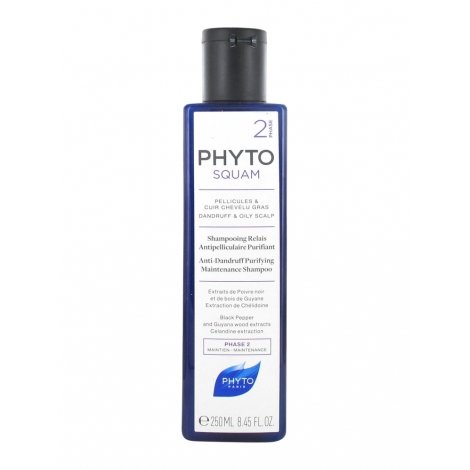Phyto Phytosquam Shampooing Relais Antipelliculaire Purifiant 250ml pas cher, discount
