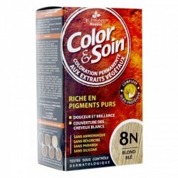 3 Chênes Color & Soin Coloration Permanente 8N - Blond Blé 60ml
