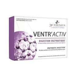 3 Chênes VENTR'ACTIV Digestion Enzymatique 60 comprimés