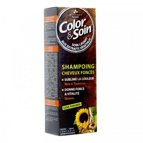 3 Chênes Color & Soin Shampoing Cheveux Colorés Foncés 250ml pas cher, discount