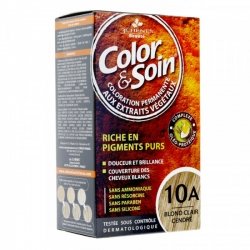 3 Chênes Color & Soin Coloration Permanente 10A - Blond Clair Cendré 60ml
