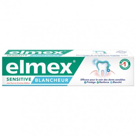 Elmex sensitive blancheur tube 75ml pas cher, discount