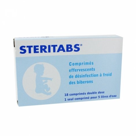 Steritabs Biberons 18 comprimés pas cher, discount