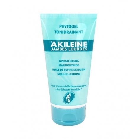 Akileine Gel jambe lourde phytogel toni-drainant 150ml pas cher, discount