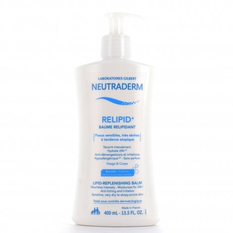 Neutraderm Relipid+ Baume Relipidant 400ml pas cher, discount