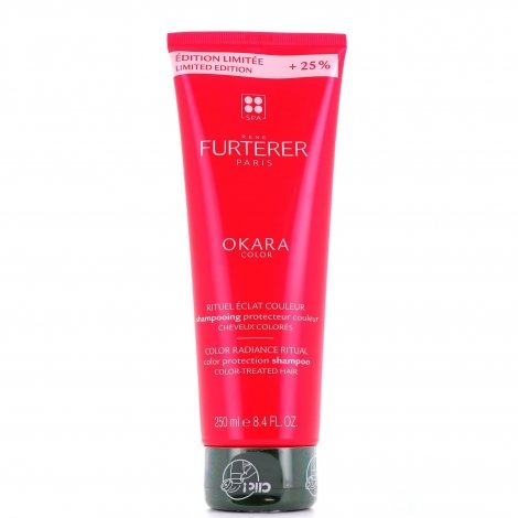 Furterer Okara Color Rituel Éclat Couleur Shampooing Protecteur Couleur 250ml (dont 25% OFFERT) pas cher, discount