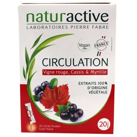 Naturactive Circulation 20 sticks pas cher, discount