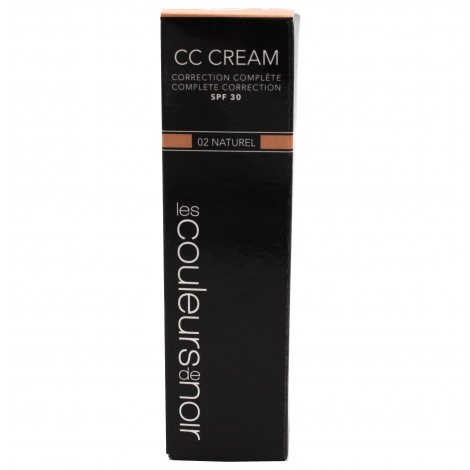 Les Couleurs du Noir CC Crème Correction Complète SPF30 02 Naturel 30ml pas cher, discount