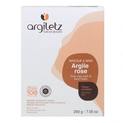Argiletz Argile Rose Masque & Bain 200g pas cher, discount