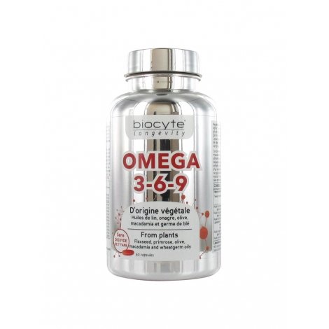 Biocyte Longevity Omega 3-6-9 60 capsules pas cher, discount