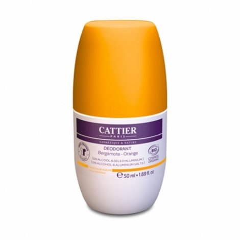Cattier Deodorant Fraîcheur Agrume Roll-On 50ml pas cher, discount