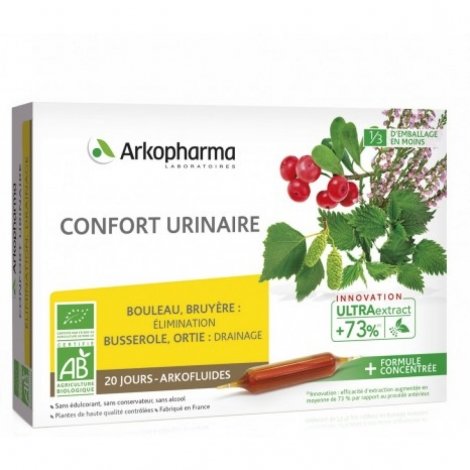 Arkopharma Arkofluides Confort Urinaire 20 ampoules pas cher, discount
