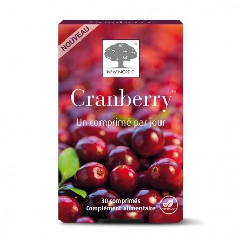 New Nordic Cranberry 30 comprimés pas cher, discount