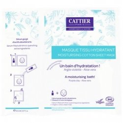 Cattier Masque Tissu Hydratant 20ml