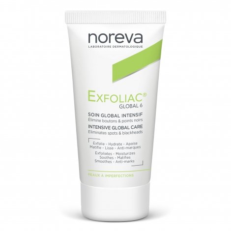 Noreva Exfoliac Global 6 Soin Traitant Imperfections Sévères 30ml pas cher, discount