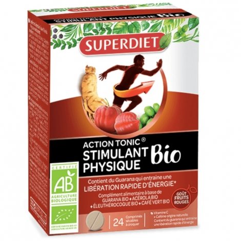 Superdiet Action Tonic Bio 24 comprimés à croquer pas cher, discount