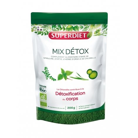 Superdiet Mix Détox Bio Poudre 200g pas cher, discount