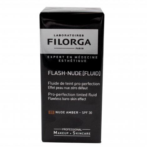 Filorga Flash Nude Fluide de Teint 03 Nude Amber SPF30 30ml pas cher, discount