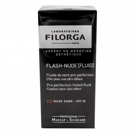 Filorga Flash Nude Fluide de Teint 04 Nude Dark SPF30 30ml pas cher, discount