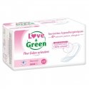 Love & Green Serviettes Hypoallergéniques Incontinence Normal 12 pièces