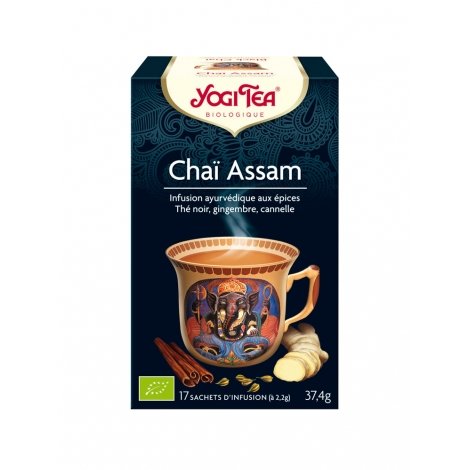 Yogi Tea Chaï Assam 17 sachets pas cher, discount