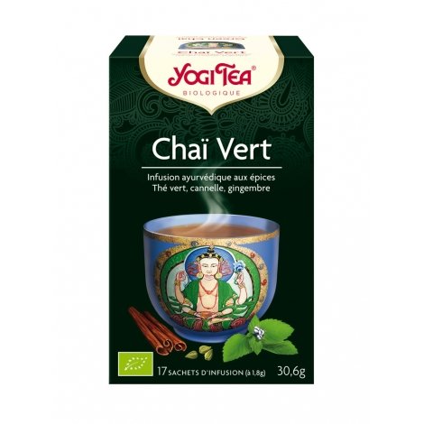 Yogi Tea Chaï Vert 17 sachets pas cher, discount