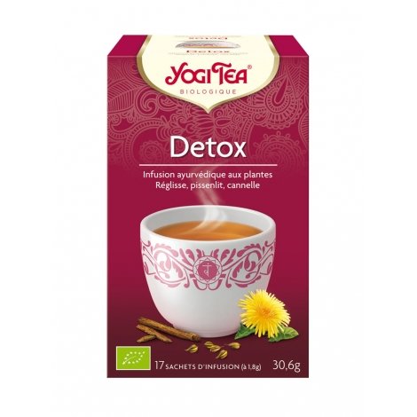 Yogi Tea Detox 17 sachets pas cher, discount