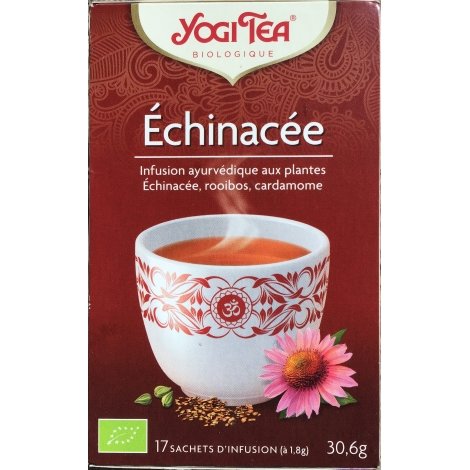 Yogi Tea Echinacéa 17 sachets pas cher, discount