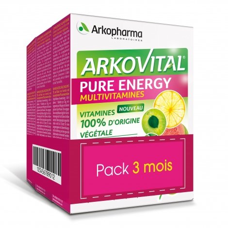 Arkopharma Arkovital Pure Energy 3 mois 3 x 30 comprimés pas cher, discount