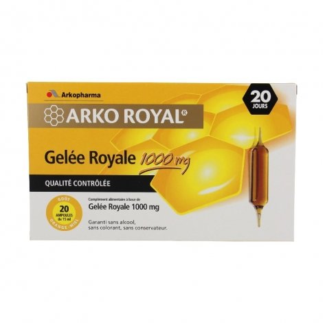 Arkopharma Arko Royal Gelée Royale 1000mg 20 ampoules de 15ml pas cher, discount