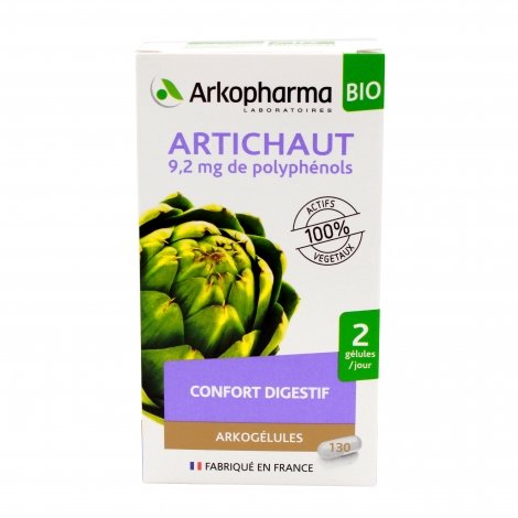Arkopharma Arkogélules Artichaut Bio 130 gélules pas cher, discount