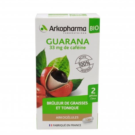 Arkopharma Arkogélules Guarana Bio 130 gélules pas cher, discount